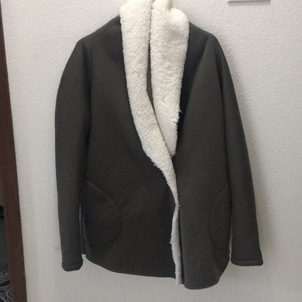 Susina olive green heavy sweater